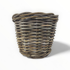 Traditional Natural <b>Rattan</b> Kubu Grey <b>Planter</b> Vase Basket Colorful Plastic Liner Great Value Sustainable Storage Baskets - Product Image 2