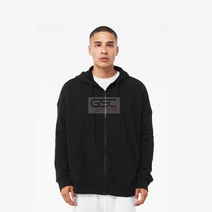 Sweats à capuche unisexe en polaire avec fermeture éclair, conçus sur mesure, fabriqués avec les logos souhaités - Product Image 1