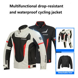 LOGO Personalizado Nuevo Impermeable Motociclista Pantalones de montar Transpirable Chaqueta de la motocicleta Conjunto para los hombres - Product Image 4