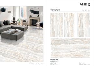 600x1200 carreaux porcelanato pisos กระเบื้องปูพื้นเซรามิกเคลือบห้องนั่งเล่นกระเบื้องพอร์ซเลนกระเบื้องหินอ่อนสำหรับปูพื้น - Product Image 3