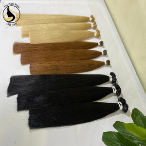 มาใหม่ยุโรปสีบลอนด์613ดิบเรมี่รัสเซียผู้ขาย100สาระไฟเบอร์เคราตินพันธบัตรผมปลายมนุษย์ส่วนขยายของผม - Product Image 4
