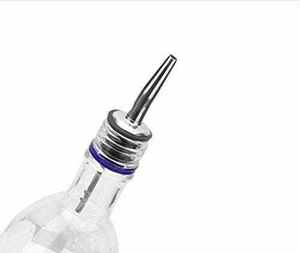 Fournitures de bar en gros de qualité supérieure Barman classique Verseur de bouteille de vin en acier inoxydable Bouchon en caoutchouc - Product Image 4