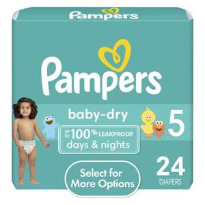 Pampers pour bébé | Protection Premium Pampers | Couches Pampers, douces et absorbantes, taille 3, 136 - Product Image 1