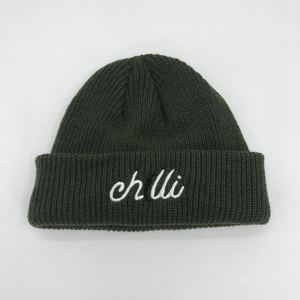 Gorro de invierno Jacquard de alta calidad para adultos, gorro de punto bordado a la moda, lazos de camuflaje, patrones a cuadros, deportes calientes - Product Image 3