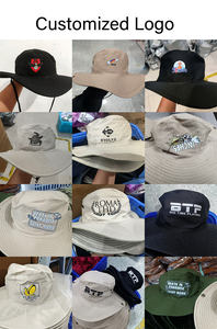 Chapeaux d'été personnalisés avec logo pour la chasse en plein air, la pêche et Safari avec sangle réglable - Product Image 2