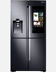 Réfrigérateur Samsung Family Hub 4 portes Flex en acier inoxydable noir - Product Image 2