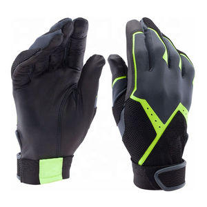 2025 unisexe professionnel première Base Baseball gants de frappe en cuir personnalisé étanche Protection UV haute qualité longue manchette - Product Image 6