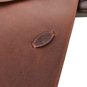 Vente en gros de selles de cheval en cuir véritable pour les distributeurs équestres avec plusieurs options de tailles et logo personnalisé - Product Image 5
