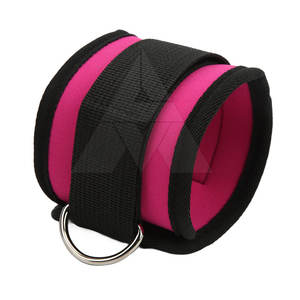 Meilleure vente Machine professionnelle à câble en néoprène Sangles de cheville Logo personnalisable Antidérapant Service OEM quatre saisons pour hommes Fitness - Product Image 1