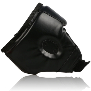 Protector de cabeza de boxeo hecho de cuero genuino de tendencia superior/diseño personalizado etiqueta privada protector de cabeza cómodo para exteriores - Product Image 5