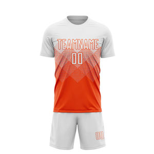 Uniforme de Fútbol Personalizable para Equipos, 100% Poliéster, Color Negro con Logotipo, Servicio OEM, Diseño Deportivo de Fútbol en Pakistán - Product Image 3