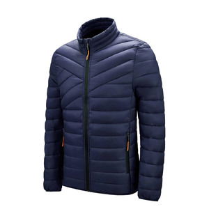 Chaquetas gruesas y cálidas de invierno para hombre, abrigos bombardero impermeables, letras bordadas, estrellas, estilo Hip Hop, Parkas acolchadas, tela de lona - Product Image 1