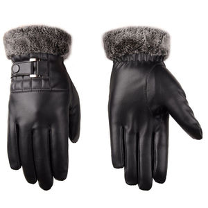 Gants en cuir légers pour hommes, sur mesure, de qualité supérieure, pour les sports de plein air, respirants, gants d'hiver, doigts complets - Product Image 6