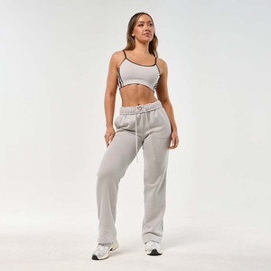 Conjunto Premium Personalizado Micro Gris OEM para Mujer, Conjunto de 2 Piezas, Pantalones Deportivos con Bolsillos Laterales, Cintura Alta, Suaves y Flexibles, Conjunto de Yoga - Product Image 5