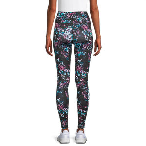 Leggings de sport personnalisés pour femmes avec imprimé rayé, taille élastique, leggings de yoga tendance pour la salle de sport, l'entraînement et le fitness - Product Image 2