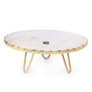 แท่นโลหะสำหรับโรงแรม & ร้านอาหารที่วางเค้กผลไม้เค้กผลไม้ที่เสิร์ฟในงานวันเกิดหรืองานเลี้ยงวันคริสต์มาส - Product Image 5