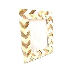 Compre en Línea Marcos de Fotos Cuadrados de Resina con Incrustaciones de Hueso, Diseños Personalizados, Decoración de Pared para Sala de Estar y Dormitorio, Artesanías - Product Image 2