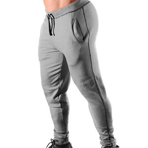 Pantalon de survêtement décontracté d'hiver pour homme Jogger lourd avec poches baggy et sport à la taille pour le fitness et la course à pied - Product Image 3