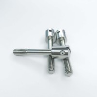 OEM/ODM Boulon à épaule fendu et à trous traversants, métrique M3~M20, en acier inoxydable SS304/316 ou acier au carbone zingué, classe 8.8, pour l'automobile