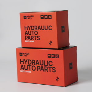 콘택트 렌즈 및 가발 포장을위한 스폰지 라이너 리본 클로저가있는 다채로운 골판지 턱 끝 상자 - Product Image 6