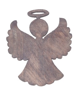 ORNEMENTS SUSPENDUS EN BOIS RUSTIQUE NATUREL DE NOËL TEE DÉCORATIF ORNEMENT SUSPENDU pour LA DÉCORATION À LA MAISON - Product Image 4