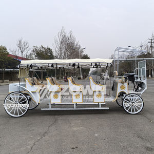 Carruaje Eléctrico Clásico de 4 Ruedas con Color Personalizado, Estilo Real para Bodas, con Capacidad para 4-6 Personas, Buggy Turístico - Product Image 2