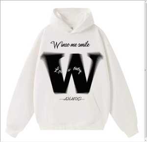 เสื้อมีฮู้ดโอเวอร์ไซส์สำหรับผู้ชายทรงหลวมแบบอินเทรนด์เนื้อผ้าเรียบมีสไตล์ดูดีมีสไตล์สำหรับการเดินทางชุดลำลองกลางแจ้ง OEM ODM - Product Image 2