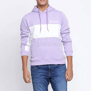 Último estilo Nueva llegada Color sólido Hombres Básicos Hombres Sudaderas con capucha Algodón Poliéster Venta al por mayor Básicos Hombres Sudaderas con capucha - Product Image 4