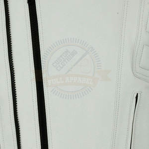 Veste décontractée d'hiver en cuir pour hommes, coupe-vent, imperméable, à séchage rapide et respirant, pour la moto de course automobile avec logo personnalisé - Product Image 6