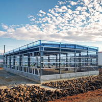 Structure côtière résistante aux ouragans, structure en acier préfabriquée de qualité commerciale, entrepôt, atelier, bâtiment industriel robuste