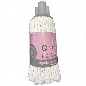 Mopa Húmeda de Algodón Blanco 275 Grs (Caja de 48 Unidades) Alta Calidad y Larga Duración - Product Image 1