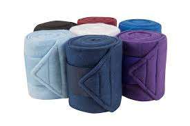 Lot de 4 bandages pour polo de cheval en polaire au prix de gros - Product Image 4