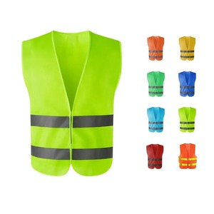 Gilet de travail de sécurité réfléchissant coloré haute visibilité travail de construction de sécurité vêtements réfléchissants de sécurité respirants - Product Image 5