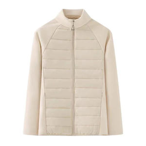 Nouvelle veste matelassée d'hiver personnalisée à couleurs contrastées, veste décontractée pour femmes, veste matelassée pour hommes, veste softshell - Product Image 5