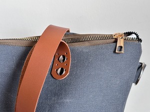 Bolso grande de lona encerada hecho a mano, duradero, con correas de cuero, elegante, para trabajo, oficina, escuela, viaje, Shopper, bolso de compras, bolso de compras, bolso de mano, bolso de mano, bolso de viaje, bolso de compras, bolso de mano, bolso de cuero, bolso de compras, bolso de viaje, bolso de cuero - Product Image 4