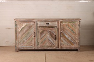 Solid Wood <b>Sideboard</b> Cabinet with Premium Finish & Large <b>Storage</b> Capacity for Dining Room Living Room Hotel Apartment Furniture - Product Image 2