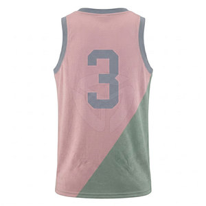 Maillot de basket moderne style urbain, tissu respirant à séchage rapide, sans manches, idéal pour le sport et le streetwear - Product Image 3