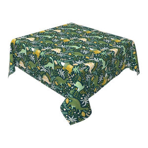 New Arrival Embroidered Pure Cotton Luxury Wedding Party <b>Table</b> <b>Cloths</b> with Customized Logo - Product Image 5