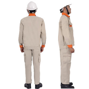 Chaqueta protectora de dos tonos para trabajadores de fábrica Logotipo personalizado aceptable - Product Image 6