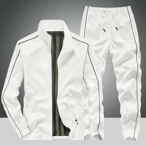 100% algodón venta al por mayor chándales con cremallera personalizar diseño elegante conjunto de 2 piezas chándal transpirable de alta calidad - Product Image 5