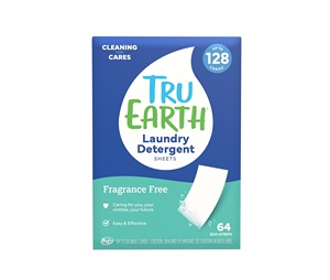 Feuilles de lessive sèche Tru Earth non parfumées – 64 bandes - Product Image 1