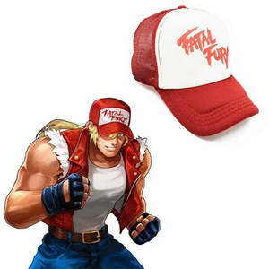 Casquette King of Fighters Fatal Fury en tissu mesh, matériau courant en tissu mesh - Product Image 1