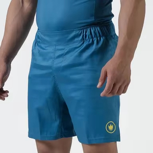 กางเกง MMA ผ้าแคนวาส ดีไซน์ใหม่ ผลิตตามสั่ง ชุดศิลปะการต่อสู้ 2026 สำหรับผู้ชาย คุณภาพสูง 100% โพลีเอสเตอร์ เอวยางยืด สำหรับฝึกซ้อม BJJ - Product Image 1