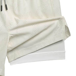 Pantalones Cortos Deportivos Casuales para Hombre de Alta Calidad con Logotipo Personalizado Bordado, con Bolsillos, 100% Algodón Transpirable - Product Image 5