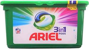 Détergent en poudre Ariel 3 kg, 50 lavages, Couleur, Soin supplémentaire des couleurs avec technologie anti-résidus - Product Image 6