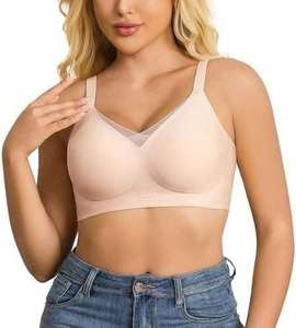 Soutien-gorge en gelée sans couture pour femmes, soutien-gorge sexy à décolleté profond, bretelles réglables, doux, confortable, soutien pour grosse poitrine, soutien-gorge de nuit sexy - Product Image 4
