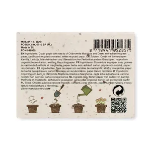 Ensemble de blocs-notes écologiques Grow Me avec graines, gadgets écologiques pour les notes - Product Image 5
