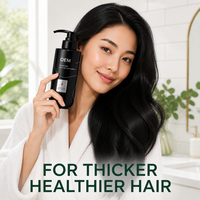 Shampoo anti-chute pour femmes, étiquette privée OEM, volumisant, feuille d'arborvitae, céramide, soin fortifiant des cheveux, CPNP GMPC, vente en gros
