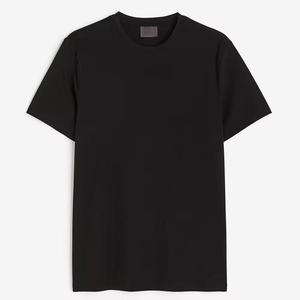 Camiseta de algodón 100% de manga corta con cuello redondo para hombre, diseño en blanco de Color sólido duradero y de secado rápido para uso en exteriores - Product Image 4