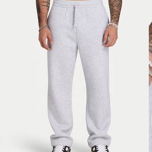 ชุดออกกำลังกายแนวสตรีทไซส์ใหญ่พิเศษแนวสตรีทแวร์ทำจากแร่กรดมีฮู้ดและกางเกงขายาวทรงแบนสำหรับผู้ชาย - Product Image 1